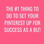 Pinterest setup tips and keyword strategy