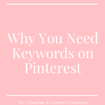 Pinterest keyword strategy, tips, and placement