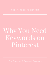 Pinterest keyword strategy, tips, and placement