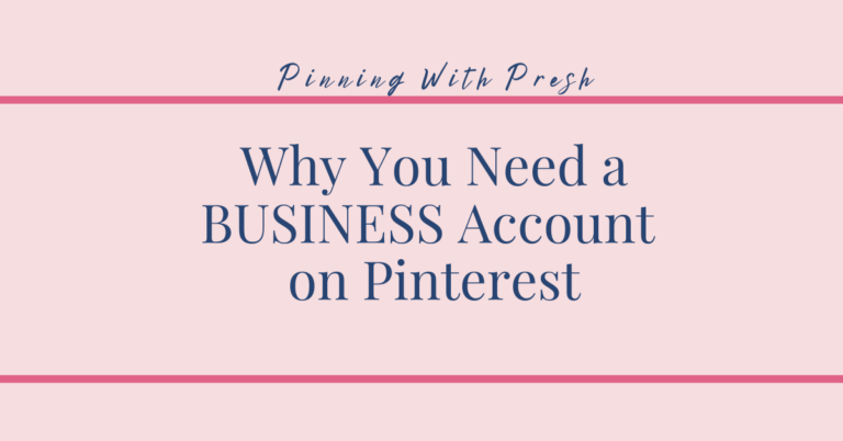 Personal vs Business Pinterest Accounts