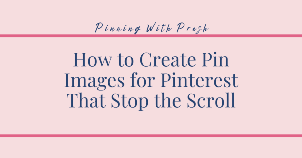 The Low Down on Scroll Stopping Pin Images