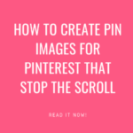 The Low Down on Scroll Stopping Pin Images