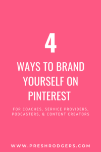 Pinterest Profile Branding Tips for Businesses