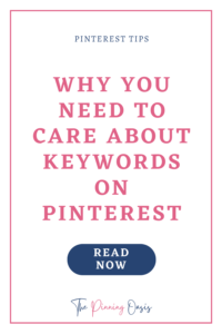 Why you need to care about keywords on Pinterest