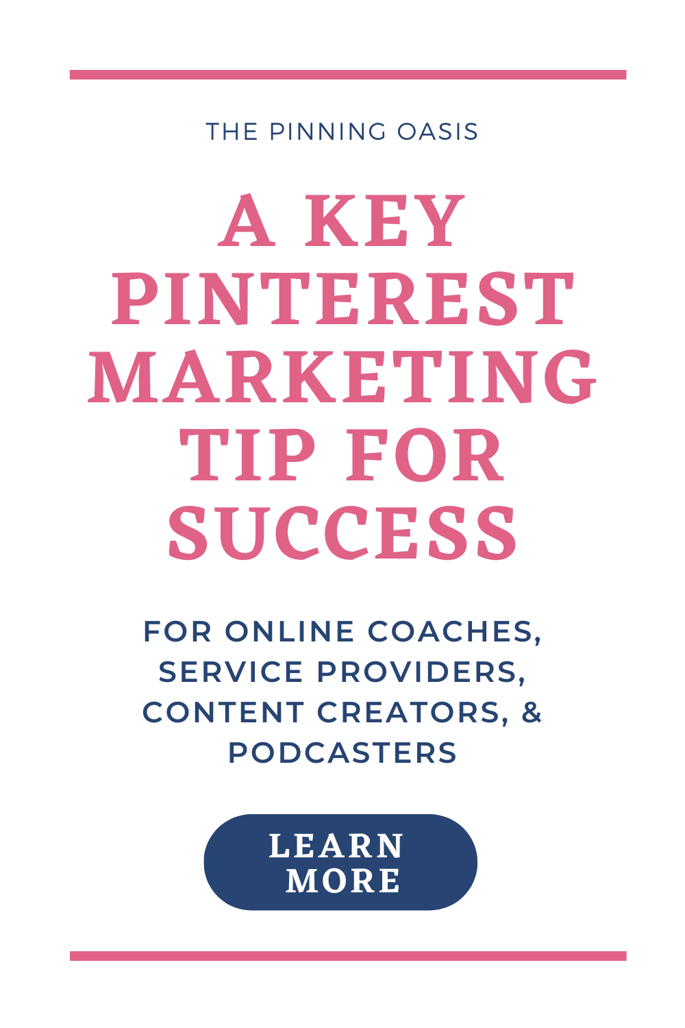 pinterest marketing success