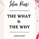 what are idea pins