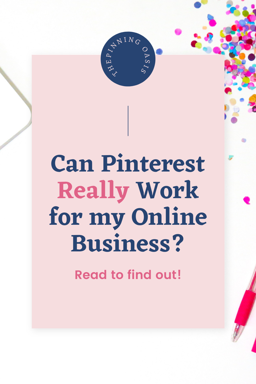 Pinterest for online businesses