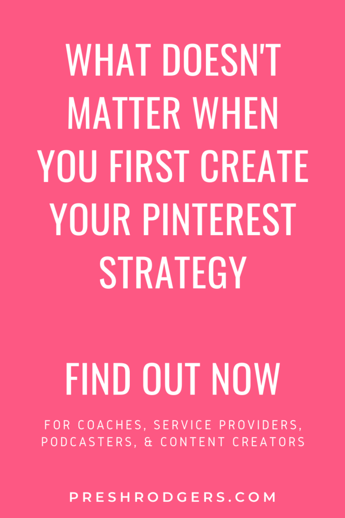 What You Need to Know When Creating Your Pinterest Strategy – The ...